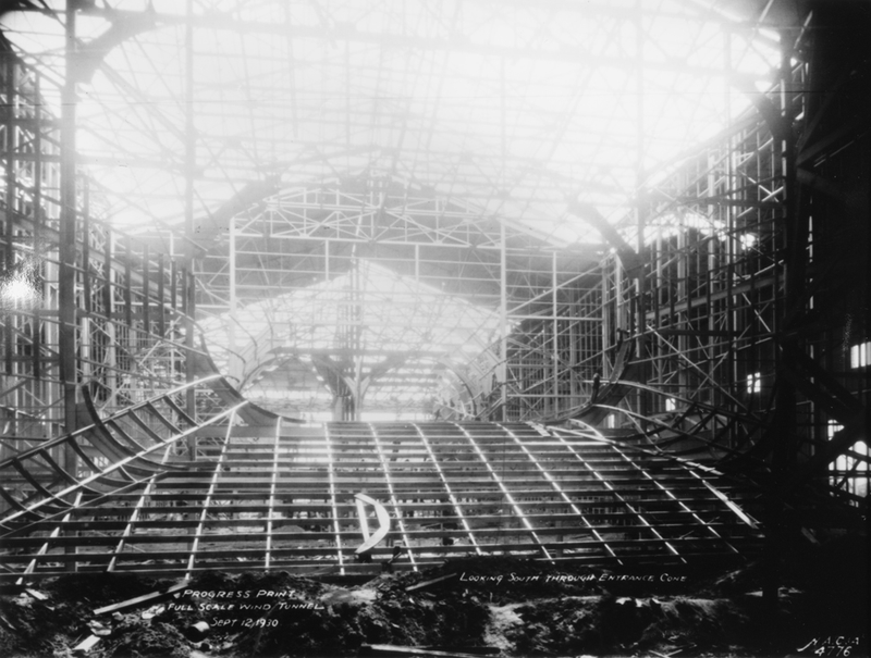 Illustration for article titled Huge Machines Hurl Artificial Storms Deep Inside This NASA Hangar